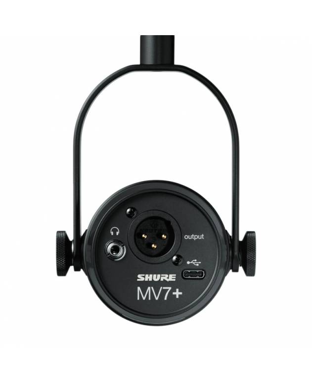 Shure MV7+ Popcast Microphone - Wailian Electronics Pte Ltd